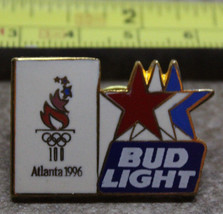 1996 Atlanta Bud Light Beer Summer Olympics Paralympics Pin - £8.81 GBP