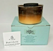 PartyLite 3-Wick Jar Candle 19.8 oz NIB Tonka Bean Twist  P1J/17148 - $29.99