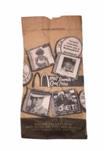 Mcdonalds “Hot Sounds, Cool Price” Vintage 1994 Brown Paper Bag Rare - $13.88