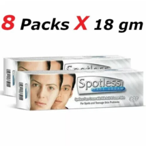 8 x 18g EVA SPOTLESS Face Cream For Spots &amp; Teenage Skin ACNE Pimples Pr... - $48.95