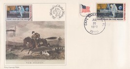 ZAYIX USA Fleetwood Moon Landing / Pony Express Space Cover 1024A0044 - $4.04