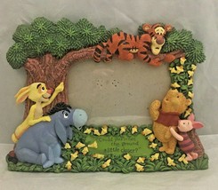 Disney Classics Winnie The Pooh Vintage resin frame for shelf table kids... - $14.84
