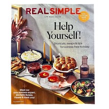 Real Simple Magazine November 2022 Shortcuts Swaps Tips for Stress Free Holiday - £2.66 GBP