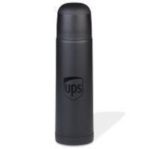 United Parcel Service Stainless Steel 25 Oz Thermos Flask Vacuum Bottle Black - £27.68 GBP