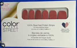 Color Street Nail Polish Strips No Way San Jose Long Lasting 16 Pack FMC221 - $8.90