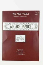 2008 Imaginating Inc.Cross Stitch Pattern We Are Family By Diane Arthurs  #1842 - $10.24