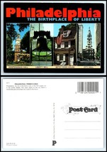 PENNSYLVANIA Postcard - Philadelphia, Multiview, Birthplace Of Liberty DR - £2.31 GBP