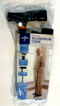 Medline FOLDING ALUMINUM MEDICAL WALKING CANE Adjustable w/Locking Collar - $9.49