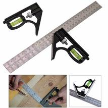 MAXPERKX 300mm Adjustable Engineers Combination 12-Inch Try Square Set -... - £5.14 GBP