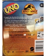 Jurassic World Dominion UNO Card Game in Collector Tin NEW Opened - £15.95 GBP