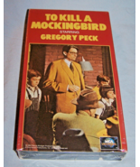 Factory Sealed VHS-To Kill a Mockingbird-Gregory Peck, Mary Badham - $280.80 MXN