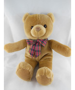 Vintage 11.5&quot; Gund Bo Teddy Bear  Plush  40813 Tan brown bean bag seat p... - £6.77 GBP