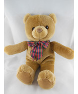 Vintage 11.5&quot; Gund Bo Teddy Bear  Plush  40813 Tan brown bean bag seat p... - $11.77 CAD