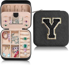 Small Jewelry Box for Girls Travel Initial Jewelry Box for Girls Small J... - £36.60 GBP