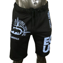 Nwt Ecko Unltd. Msrp $48.99 Men&#39;s Black Adjustable Pull On Shorts Size S M - £16.88 GBP