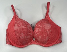 victoria’s secrets women’s pink padded wire dream angels push up 32D bra x1 - £14.69 GBP