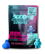 Creatine Monohydrate Gummies, 5g Creatine 30 Servings, Lab Verified, Mad... - $65.28 CAD