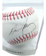 Derrick May Chicago Cubs Signed Rawlings Autographed Baseball - $33.83 CAD