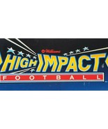 Vintage Original 1990 High Impact Football by Williams Arcade Marquee - $44.82 CAD