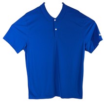 Nike Royal Blue Golf Polo Mens size Large Dri-FIT - $622.02 MXN