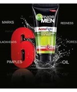 Garnier Men Acno Fight 6in1 Pimple Clearing Face Foam 100gm - $20.37 CAD