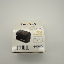 Zacurate Pro Series 500dL Fingertip Pulse Oximeter - Black - New - $15.83