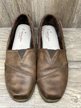 Bob’s Skechers Brown Chill Luxe Slip On Shoe Women&#39;s Size 10 33731W - £15.80 GBP