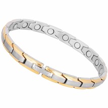 Masaling Magnetic Bracelet - Premium Titanium for Men and Women - Golden... - $14.84
