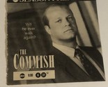 The Commish Tv Guide Print Ad Michael Chiklis TPA11 - £4.72 GBP