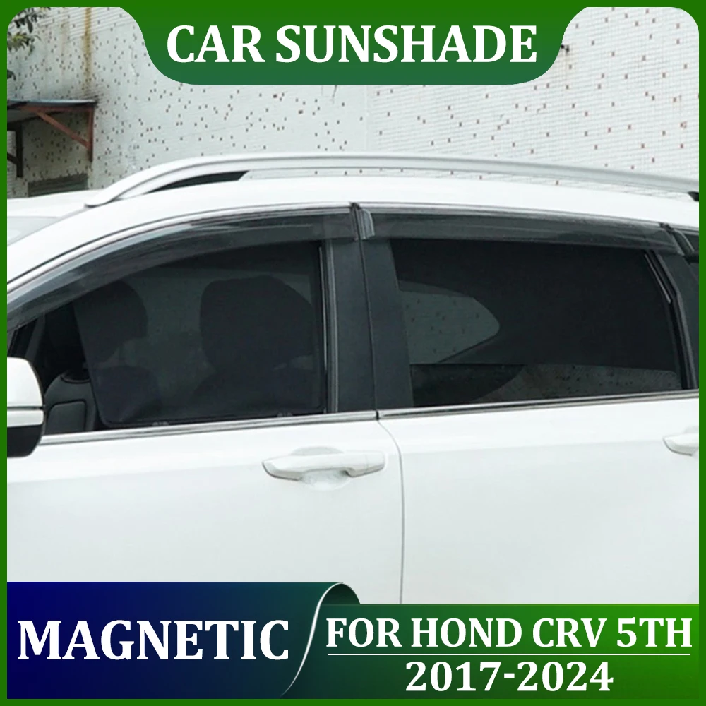 Magnetic Car Window Sunshades For Honda CRV 7 SEAT SUV 2017 2018 2019 Passenger - £16.05 GBP+