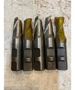 5 Quantity of PRT 10265 9/16&quot; HSS Single End Mills (5 Quantity) - €23,40 EUR