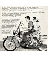 Harley Davidson Duo Glide Advertisement 1964 Motorcycle Sportster CH LGB... - $54.32 CAD