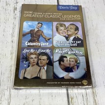 NEW TCM Greatest Classic Legends Doris Day DVD Calamity Jane Love Me Or Leave Me - £9.38 GBP