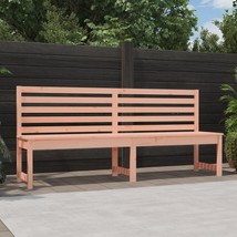 Garden Bench 201.5 cm Solid Wood Douglas - £78.39 GBP
