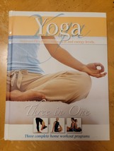 B0032EGI2U Yoga Three in One Three Complete Home Workout Programs (Hardcover) - £3.38 GBP