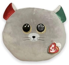 TY Chipper - Large Grey Mouse Squish-a-Boo CHRISTMAS &#39;14 PLUSH - $12.64