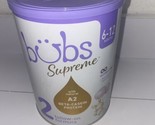 Bubs Supreme Baby Formula Stage 2 For Infants 6-12 Months 28.2oz Exp 06/... - $29.00