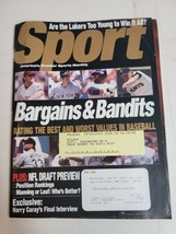 Vintage Sport Magazine Bargains and Bandits MLB Baseball Harry Caray 90s... - $9.79