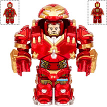 Iron Man Mk 44 Hulkbuster Marvel Universe Superhero Lego Diy Minifigure Bricks - £5.11 GBP