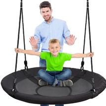 SereneLife Outdoor Spinner Saucer Tree Swing Round Circular Flying Saucer w/ Rop - $101.99