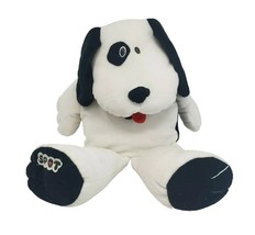 Vintage 1994 Gibson Greetings Spot White &amp; Black Puppy Dog Stuffed Animal Plush - £111.38 GBP