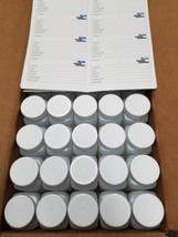 (40) Nalgene Packaging Bottles with lid 125ml 4oz, Wide Mouth, oblong 50-11205 - £42.15 GBP