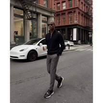 The Veneto Black Leather Men Sneaker image 8