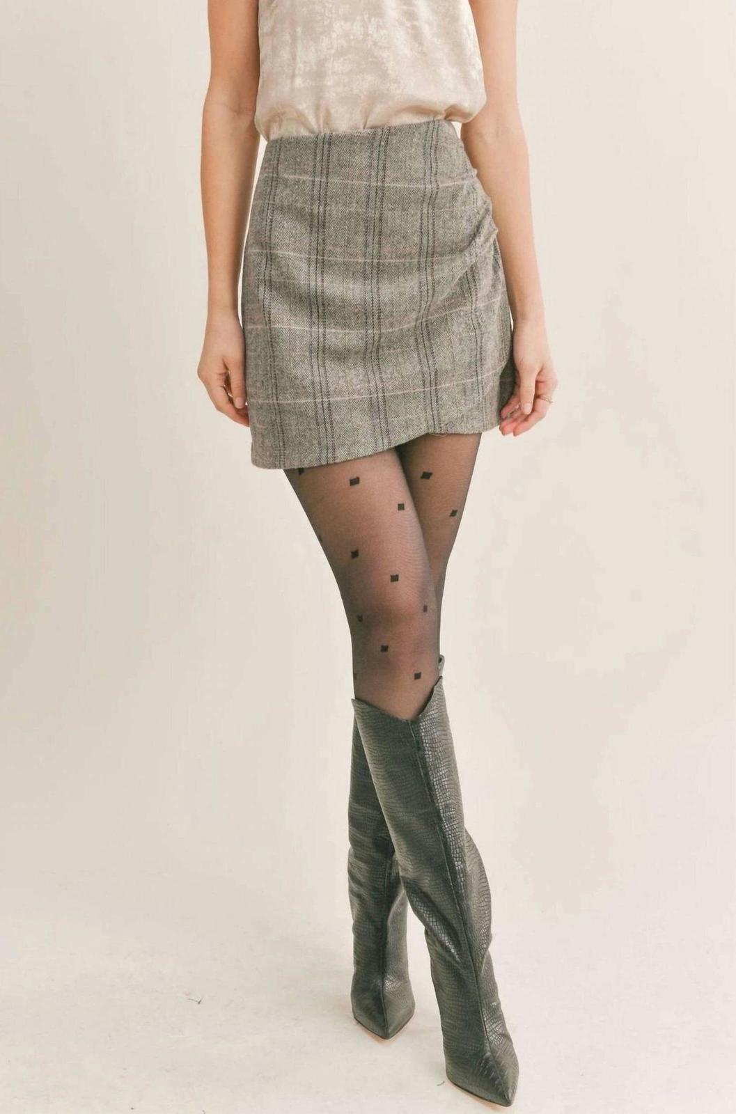 Sage The Label League Of Her Own Skirt Navy Multi - $52.00