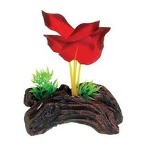 Underwater Treasures 23856 Blood Red Lily Mini Log - $14.00