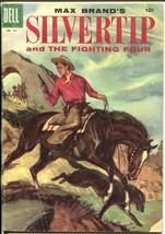 Silvertip-Four Color Comics #731-1955-Dell-Kinstler-Max Brand-G - £28.12 GBP