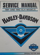 1991 1992 Harley Davidson XLH SPORTSTER Models Service Repair Shop Manual - £158.90 GBP