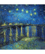 Van Gogh Starry Night Painting Digital Clip Art - $45.94 MXN