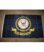 Us Navy Coat Of Arms Seal Crest 3X5 3Ft X 5Ft Banner House Banner (Licen... - $92.75 MXN