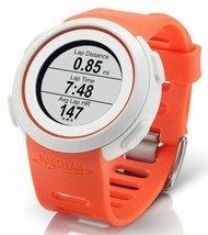 NEW Magellan Echo Smart Sports Fitness Watch Orange/White Bluetooth iPho... - $16.78